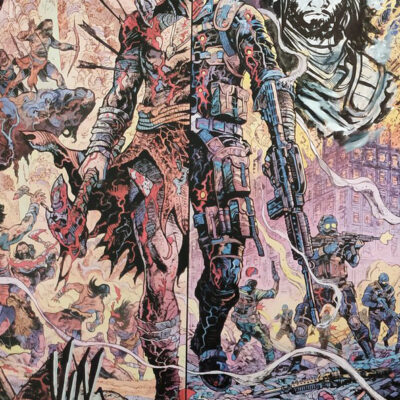 BRZRKR 1 Signed and Remarqued by Vincenzo Riccardi