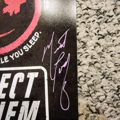 Fight Club Print – Signed by MeatLoaf